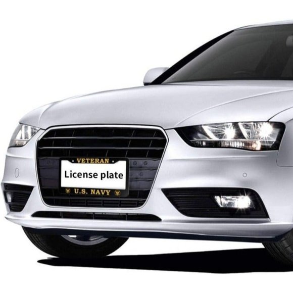 Veteran U.S. Navy License Plate Frames - Picture 3 of 3